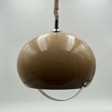 Italian 70s Gradient Brown Pendant in Methacrylate