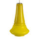 Yellow 'Cone' Peil & Putzler Pendant Lamp