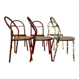 chairs mobilor model from the 1950s original patina series of 6