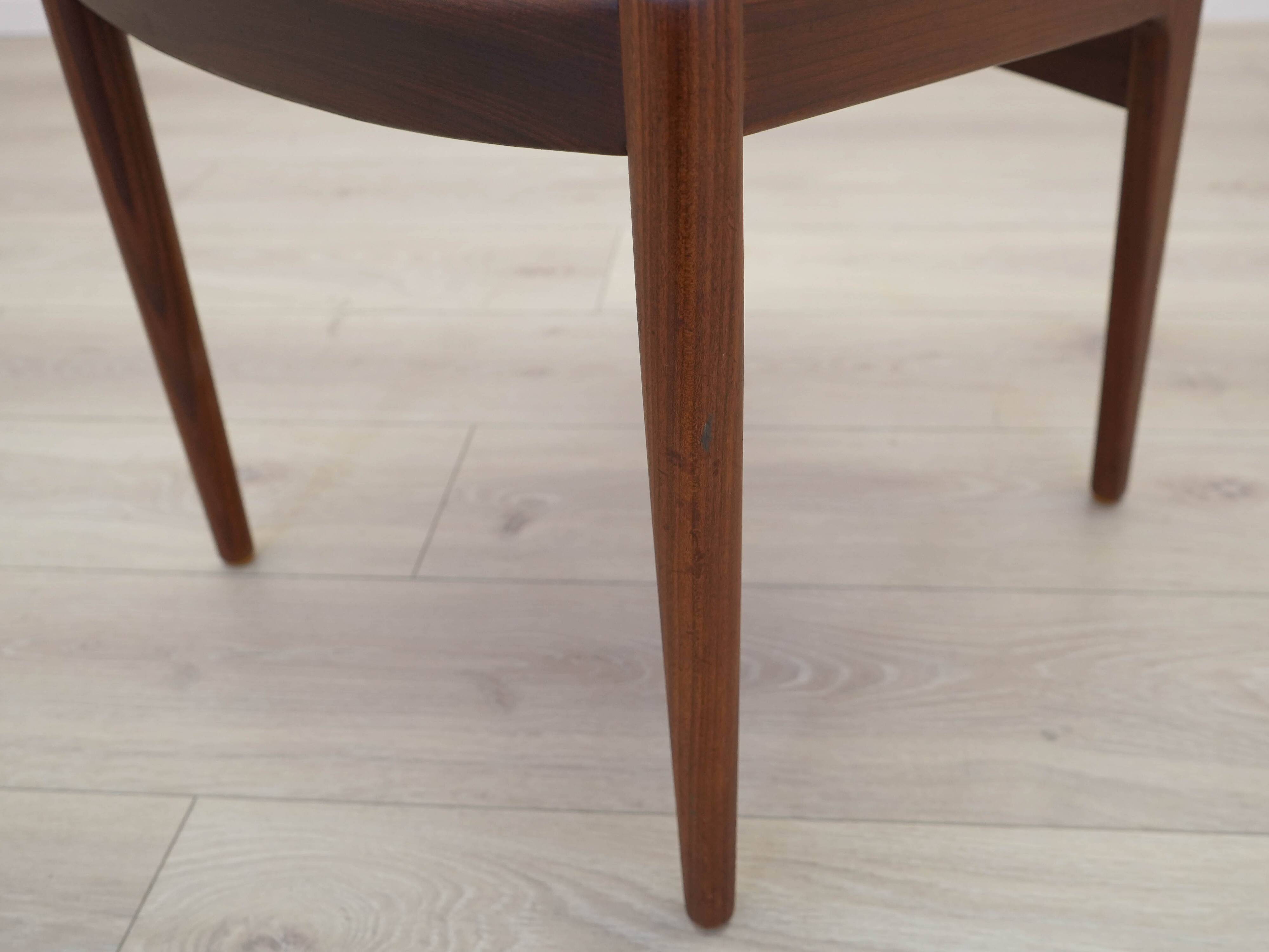 Set of two teak chairs, Danish design, 1970s, made in Denmark