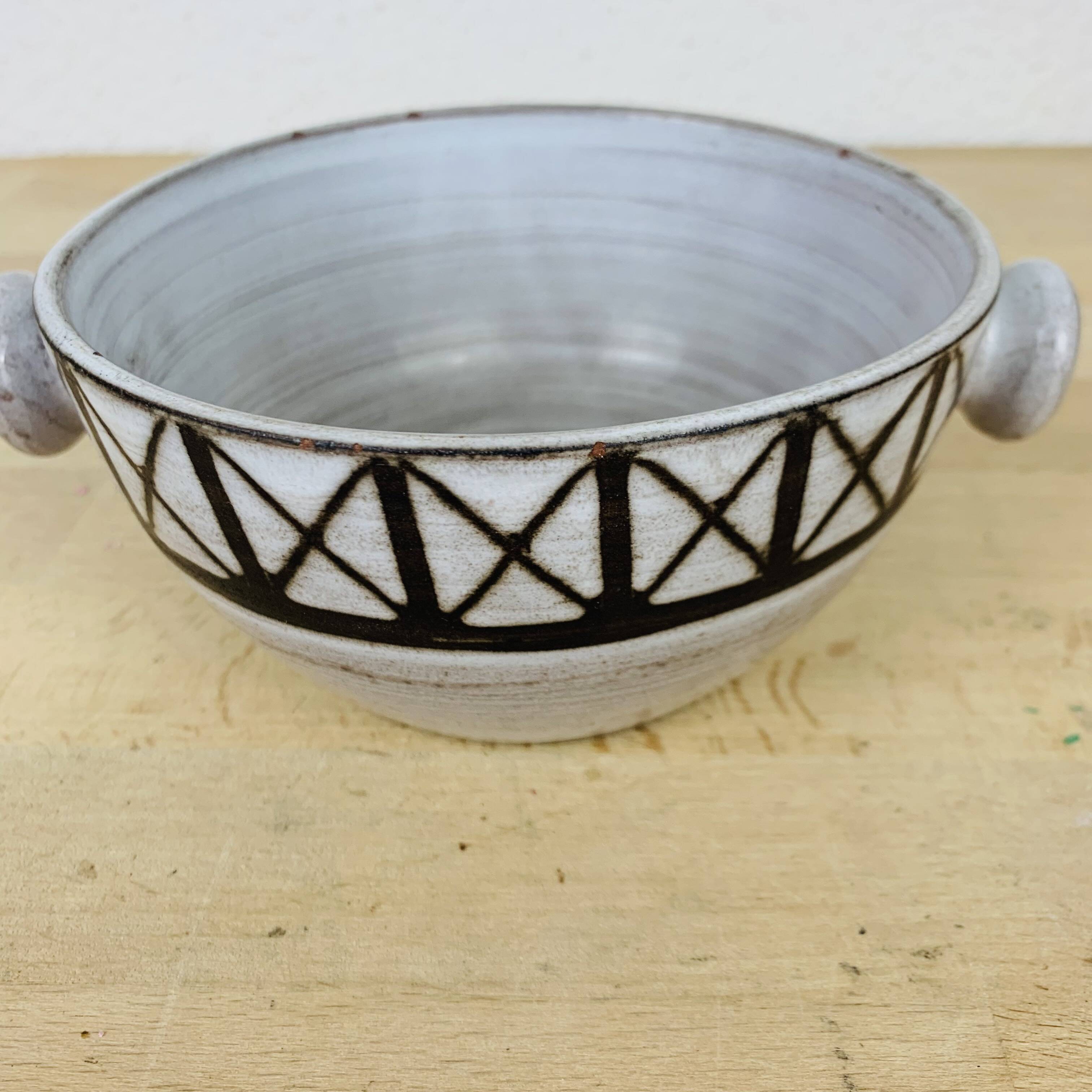 Dish and bowl Emile Masson in Vallauris