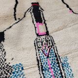 Handmade Moroccan Berber rug 253 X 155 CM