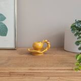La Redoute x Selency bougeoir céramique 11 jaune