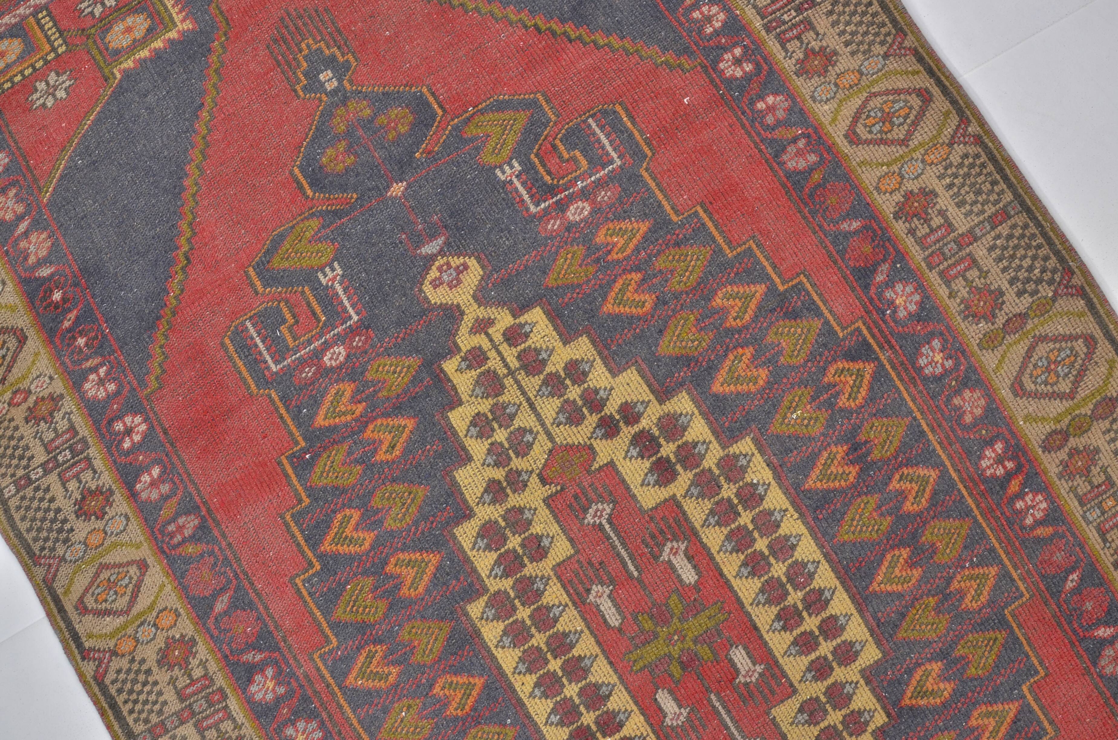 One A kind Turkish Vintage Carpet sku 2494