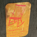 Rocking-chair de Wikkelso Illum