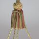 Extra Large Antique Art Decò Liberty Alabaster Chandelier, 1940s