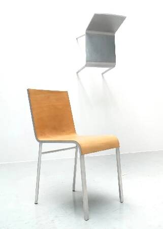 Maarten Van Severen, CN°II Plywood Chair by Top Mouton