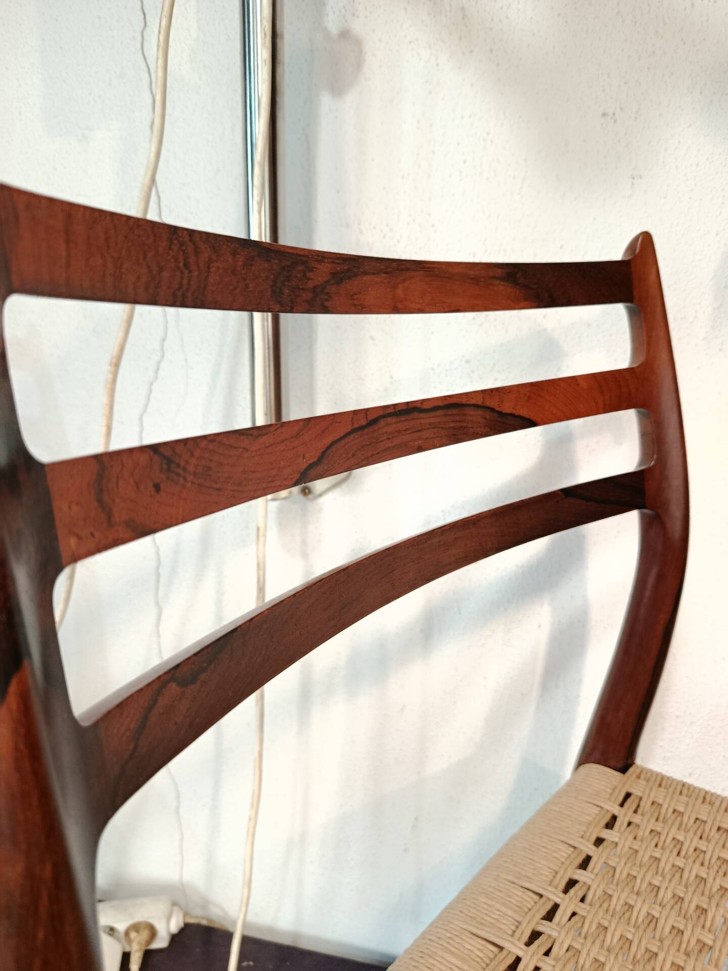 6 rosewood chairs no. 78 Niels Otto Moller