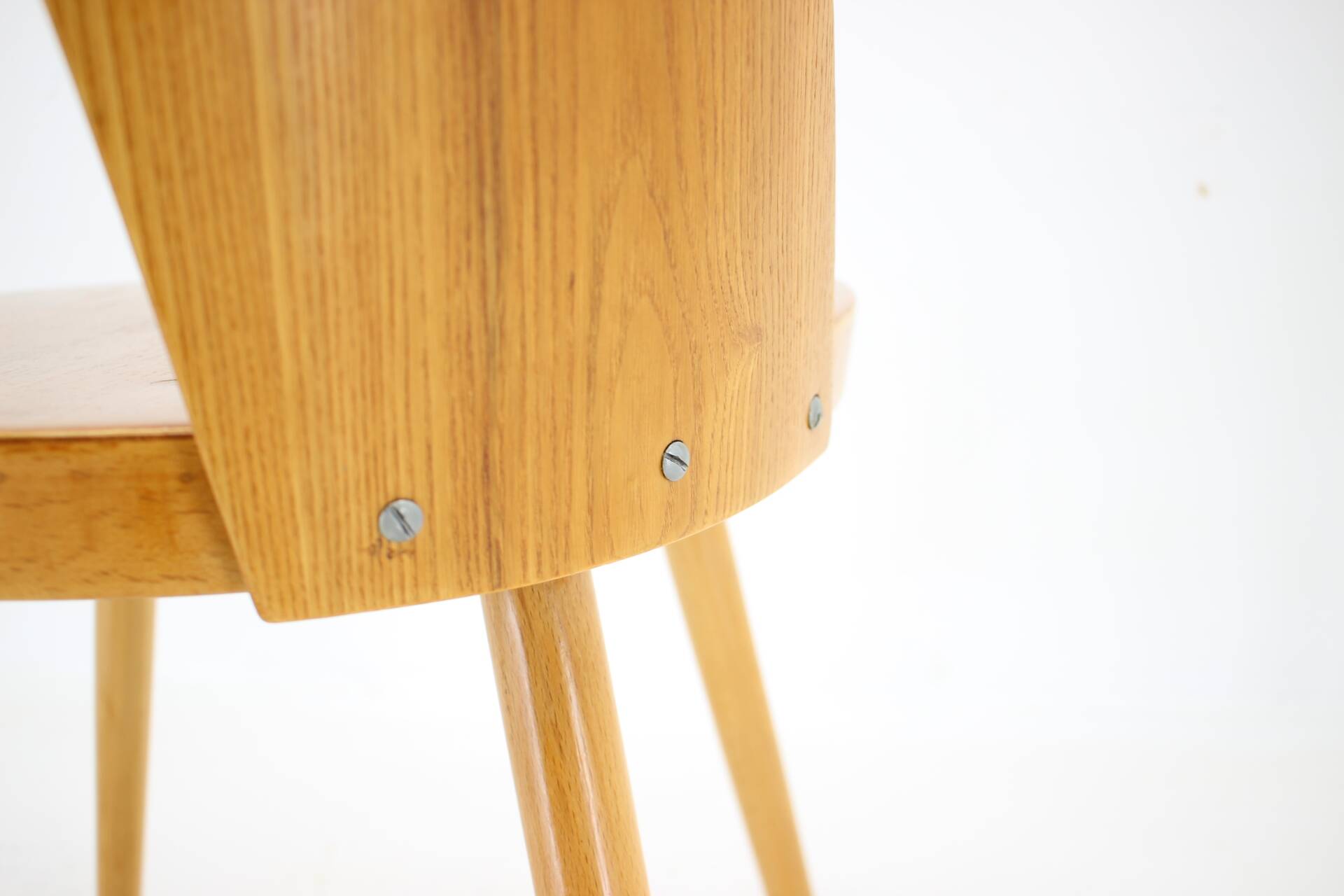 1960s Antonin Suman Chair in Walnut ,Czechoslovakia