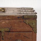 Antique Japanese box with drawers and hinged lid – Early Showa period (c. 1928)