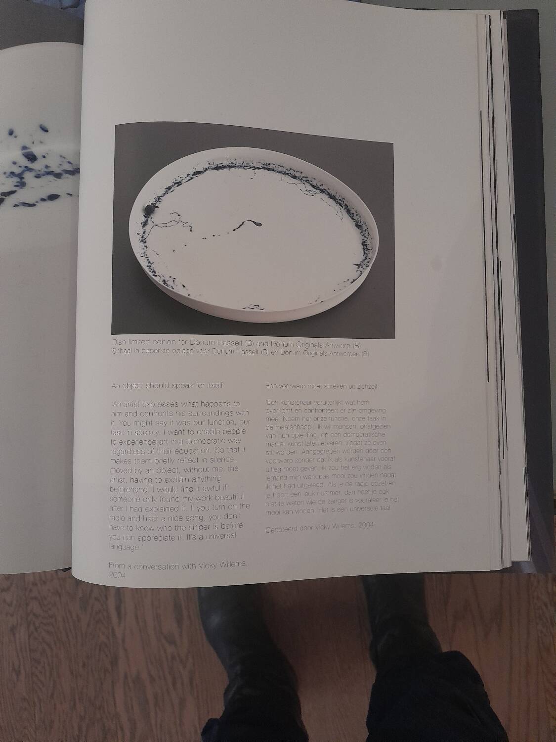 Ceramic plate Piet Stockmans