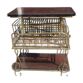 Vintage vinyl storage furniture