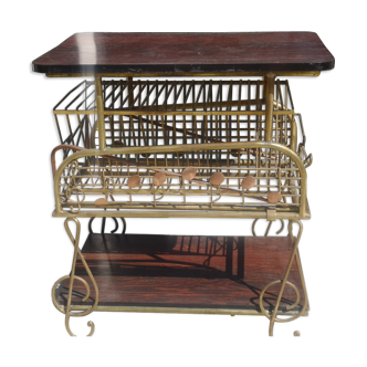 Vintage vinyl storage furniture