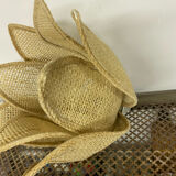 Rattan flower pendant lamp