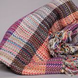 Khadi blanket, hand-woven from recycled wool by Storie