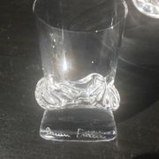 Daum france crystal glass, sorcy model