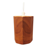 Small pine hanging lamp, swedish 1970-80s
