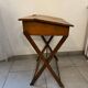 Bureau et chaise pliable enfant vintage