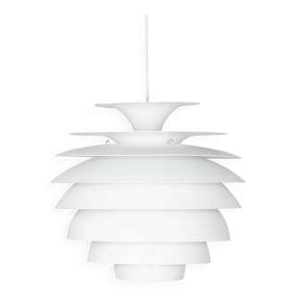 Danish vintage pendant lamp Barcelona by Bent Karlby, Lyfa, 1960s
