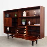 Bibliothèque, buffet danois en palissandre, années 1970