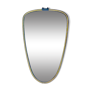 Ancien miroir rétroviseur - noir