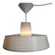 Rotaflex pendant lamp, space age, UFO-shaped, pressed plastic, 1960s.