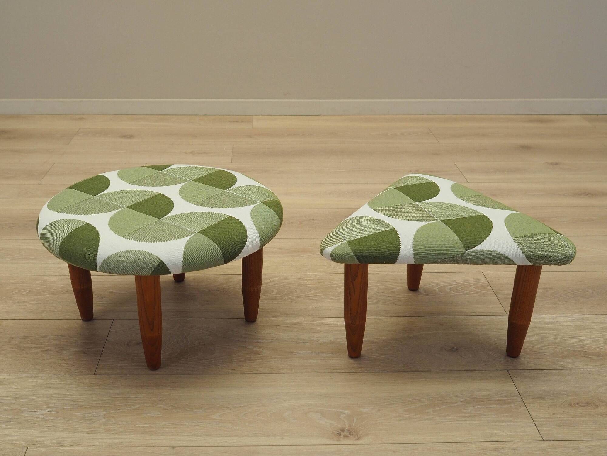 Set of two footstools, Danish design, 1990s, production: Denmark