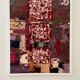 Abstract Urban Art – ‘Urban Breath’ – Contemporary Red & Purple textur