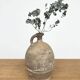 Ancient raw terracotta jar
