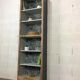 Old bookcase shelf