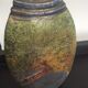 Vase vintage en grès signé