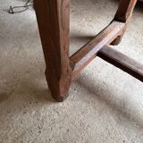 Large oak farm table