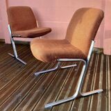 Pair of low chairs