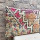Vintage Berber kilim cushion cover: Moroccan wool cushion 60x40cm