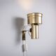 Pair of adjustable wall lamps designed by Per Sundstedt for Kosta Lampan