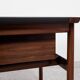 Midcentury Danish XL desk in rosewood and leather by Arne Vodder for Sibast