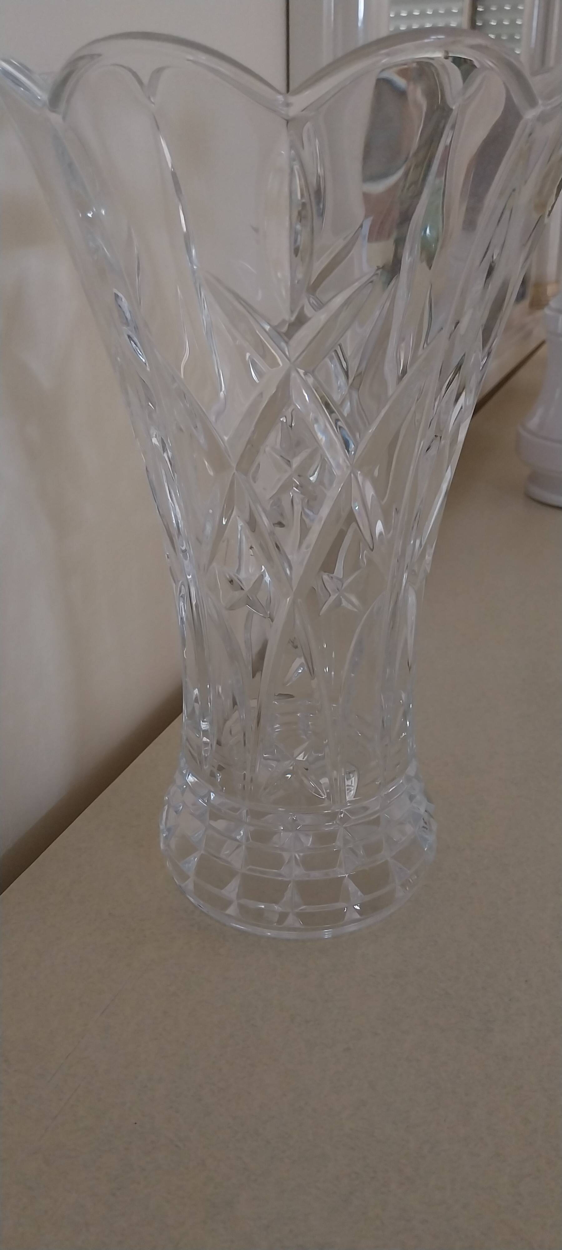 Crystal vase