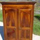 Antique solid walnut cabinet, Louis XV style