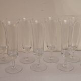 60's champagne flutes