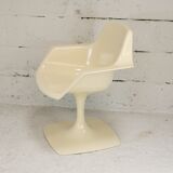 Armchair by Orlowski, resin, France, cira 1970, Stamp.