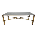 Gilded Regency coffee table by Giovani Banci for Hermès, Italy, 1970s