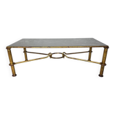 Gilded Regency coffee table by Giovani Banci for Hermès, Italy, 1970s