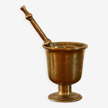 Bronze apothecary pestle mortar