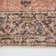 Tapis de couloir vintage Brunt rouge et marron 3x12, 88x382 cm