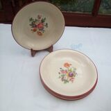6 assiettes creuses japon / Salins