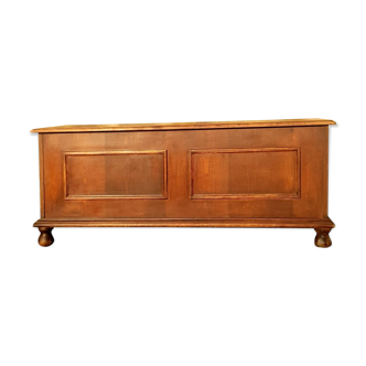 Banc coffre en bois massif