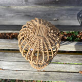 Rattan hat holder