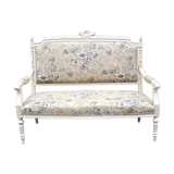 Louis XVI style painted bench
