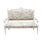 Louis XVI style painted bench