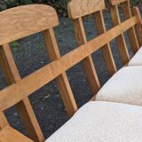 Canapé convertible Maison Regain en orme massif